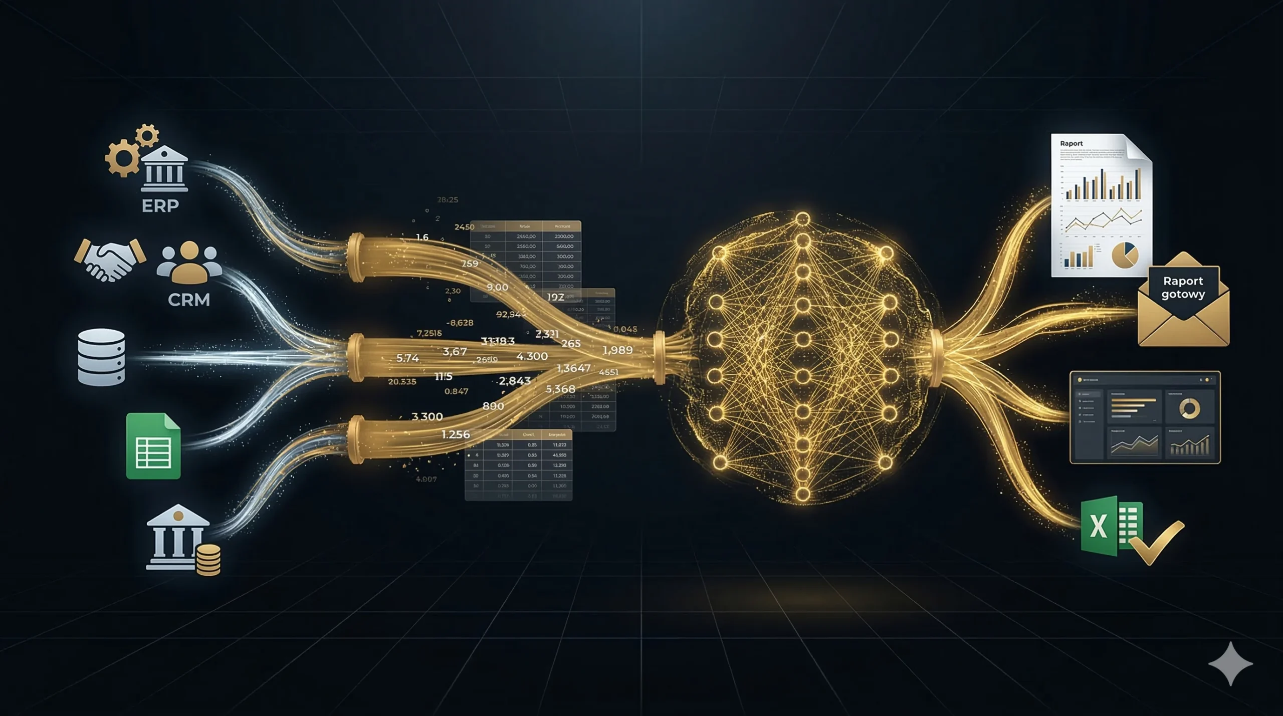 Pipeline automatyzacji raportów — od danych w systemach do gotowego raportu