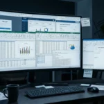 Problem ręcznego raportowania — wiele otwartych arkuszy Excel z danymi z różnych systemów