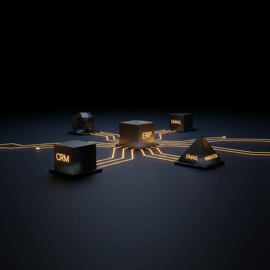 Integracja systemów w firmie — przepływ danych między CRM, ERP i narzędziami biznesowymi